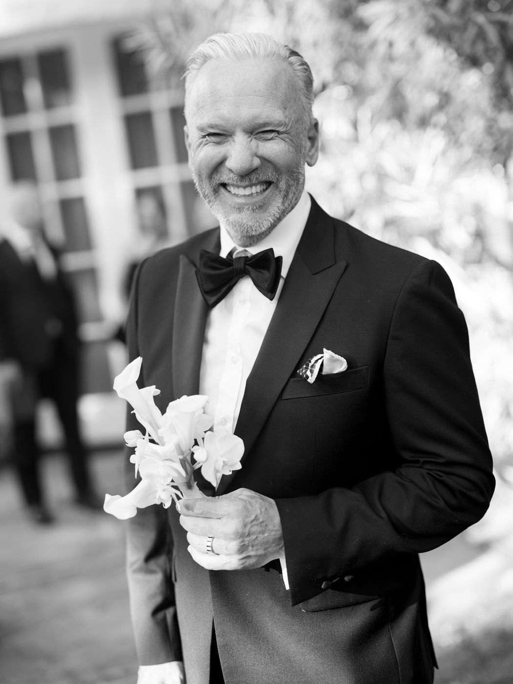 Glenn Fisher — Peak-lapel tuxedo